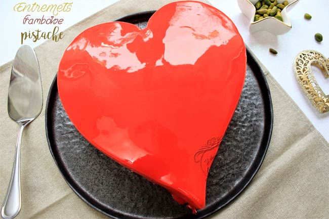 gateau coeur pour saint valentin