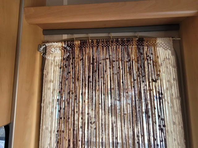 Macramé Caravan Curtain