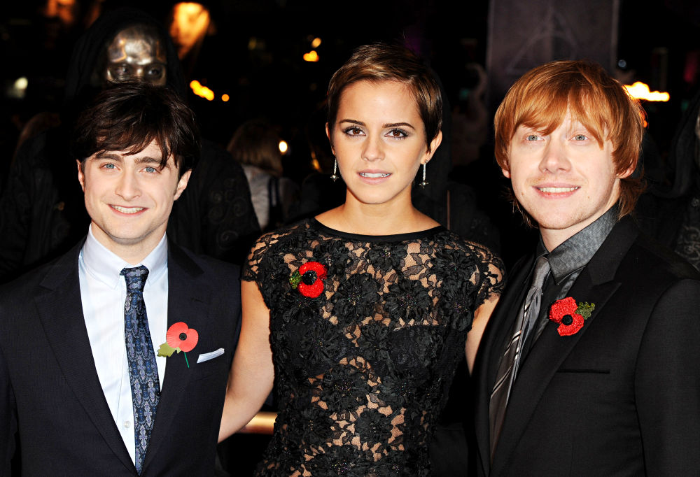 tom felton and emma watson together. Radcliffe and Emma Watson