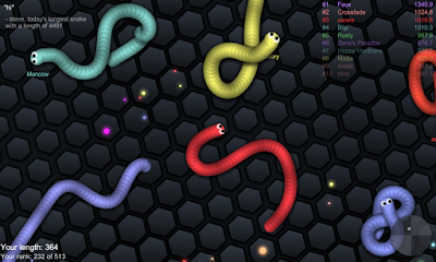 Screenshot Slither.io, Mod Apk v1.4.2 Terbaru Android Slither.io, Mod Apk v1.4.2 Terbaru Android