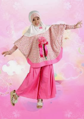 Model Baju Muslim Aini Untuk Anak Perempuan Terbaru