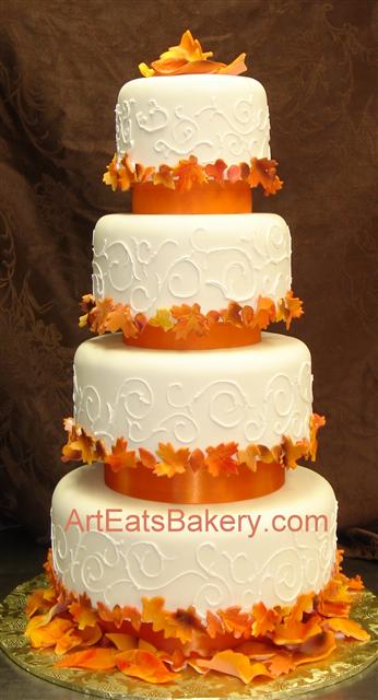 Amy39;s Daily Dose: Top 10 Fall Wedding Cakes on Pinterest