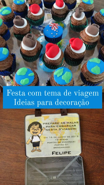 Festa com tema de viagem: 1001 ideias para você se inspirar na decoração