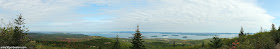 Panorámica desde Mount Cadillac en el Parque Nacional Acadia, Maine