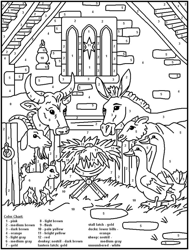 Religious Printable Coloring Pages 9