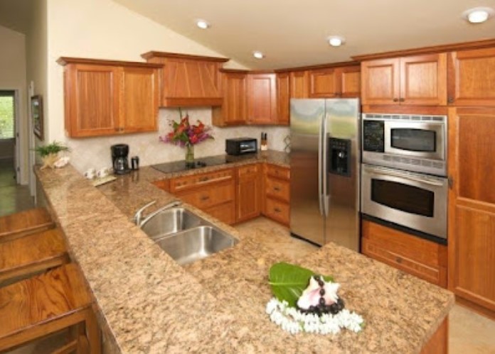 wood minimalist kitchen design