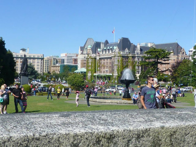 visite de Victoria Canada