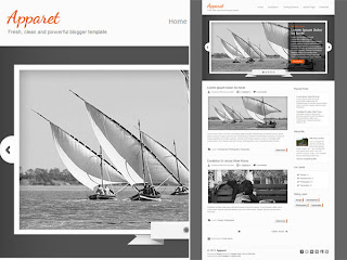 Download Apparet Blogger Template