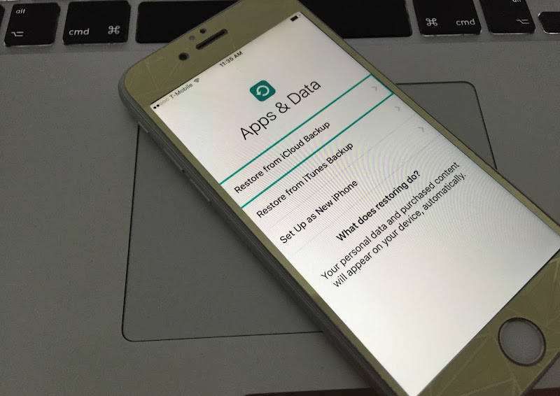 restore iPhone without computer