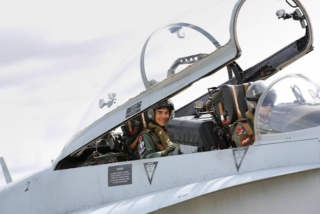 Maverick Vinales Spanish F-18 Hornet