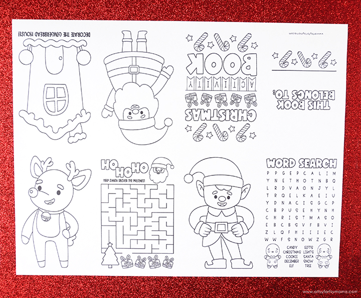 Free Printable Mini Christmas Activity Book