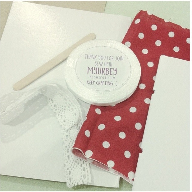 MYURBEY: Report - Sew Up!!! June 'Fabric Handmade Notes'