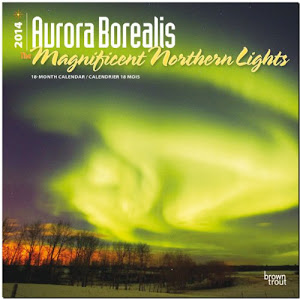 Aurora Borealis 2014 - Nordlicht: Original BrownTrout-Kalender [Mehrsprachig] [Kalender]