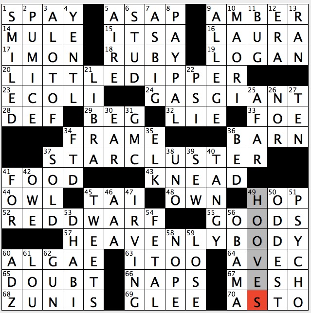 Rex Parker Does The Nyt Crossword Puzzle New Mexican Pueblo Dwellers Mon 3 20 17 Computer Program Glitch Jurassic Park Insect Casing