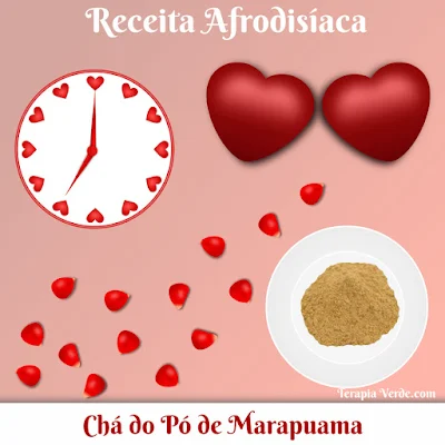 Receita Afrodisíaca: Chá do Pó de Marapuama