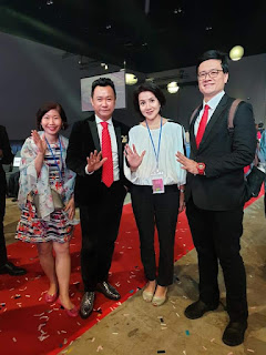 Audre Teo with Mentor Rayne Ho