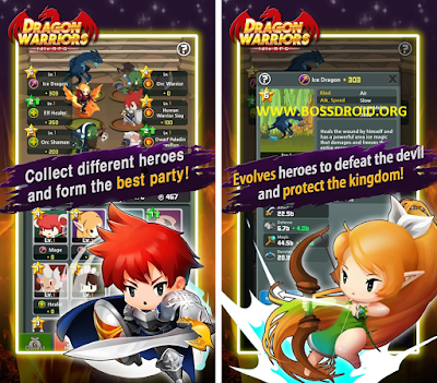 Download Dragon Warriors Idle RPG Mod v1.2.5 APK 