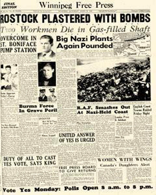 Winnipeg Free Press 25 April 1942 worldwartwo.filminspector.com