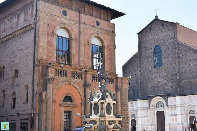 Piazza Maggiore en Bolonia