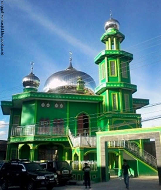  Masjid Warna Hijau  Gambar Islami