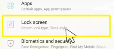 Samsung Lock Screen Settings In Samsung Galaxy M51