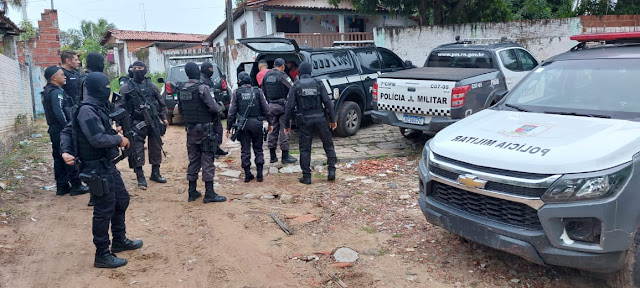 Ação da operação "Praia de Caraúbas" prende dois suspeitos de roubo no litoral do RN e apreende drone utilizado em crimes