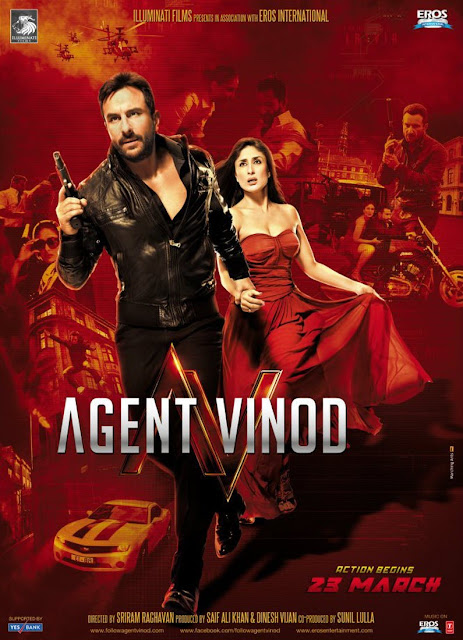 Exclusive New HQ Poster of Agent Vinod | Featuring Kareena Kapoor | Malika Haydon | Saif Ali Khan | Other Girls