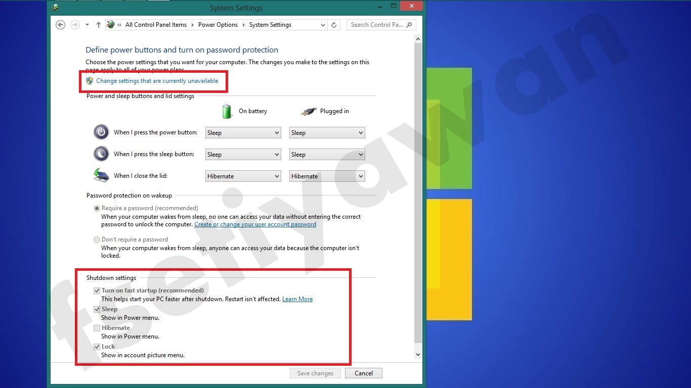 CARA MENGAKTIFKAN FUNGSI HIBERNATE WINDOWS 8