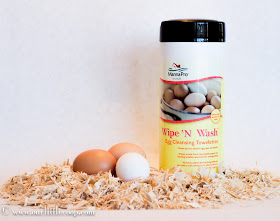 Manna Pro Wipe 'N Wash Egg Cleansing Towelettes 