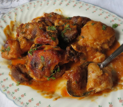 Tagine of Chicken with Apricots & Mint