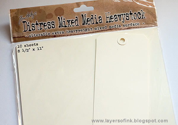 Layers of ink - One Tag, Many Tags Tutorial by Anna-Karin