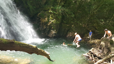 Swimming in the Nacedero de Xorroxin