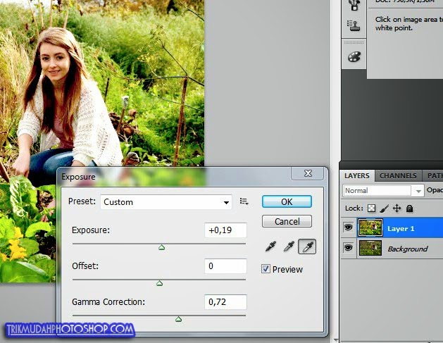 hencopy Tutorial Mempertajam Warna Foto pada Photoshop