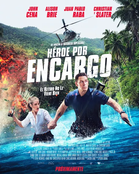 poster pelicula heroe por encargo