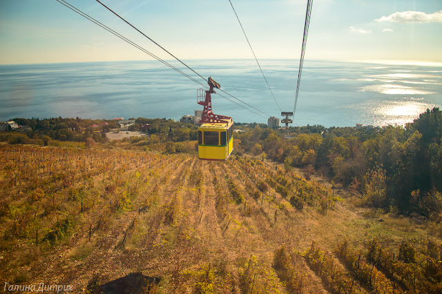 Канатная дорога в Крыму