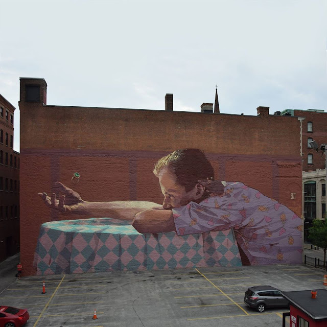 Along with Natalia Rak, BEZT from Etam Cru is also in Providence where he was invited by Inoperable and The Avenue Concept.