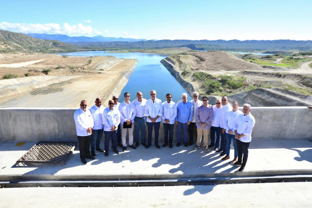 Gobierno Dominicano inaugura parcialmente la Presa de Monte Grande