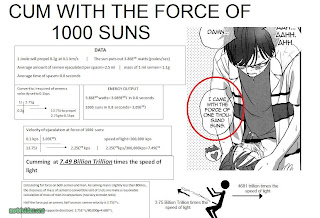 the physics of ejaculating with the force of 1000 suns