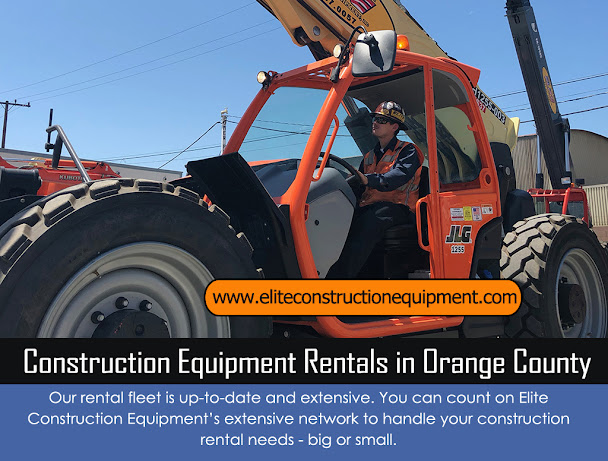 Construction Equipment Rentals in Orange County
