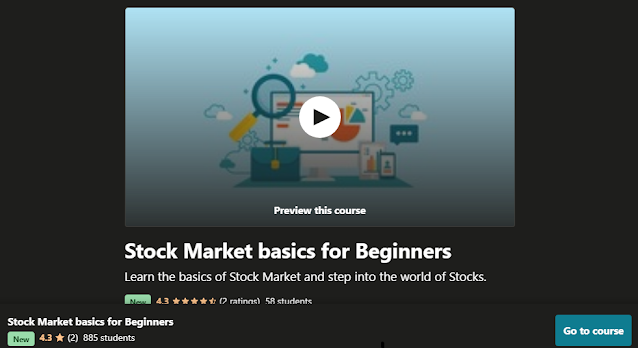Free Stock Market basics for Beginners now