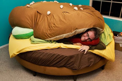 The Hamburger Bed Seen On lolpicturegallery.blogspot.com Or www.CoolPictureGallery.com