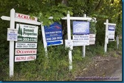 for sale signs