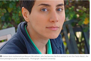 http://www.theguardian.com/science/2014/aug/13/fields-medal-mathematics-prize-woman-maryam-mirzakhani