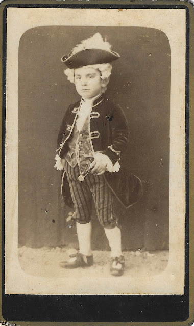 Portraits carte de visite vers 1885