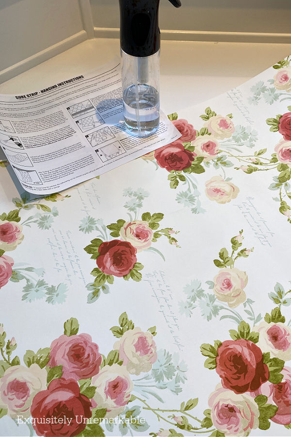 How To Apply Floral Wallpaper