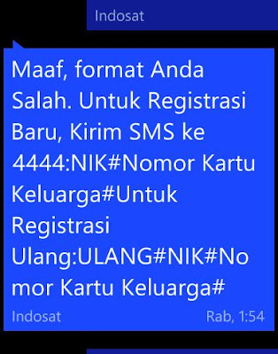 Cara Registrasi Ulang Kartu