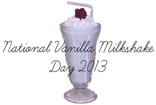 vainilla milksahke day