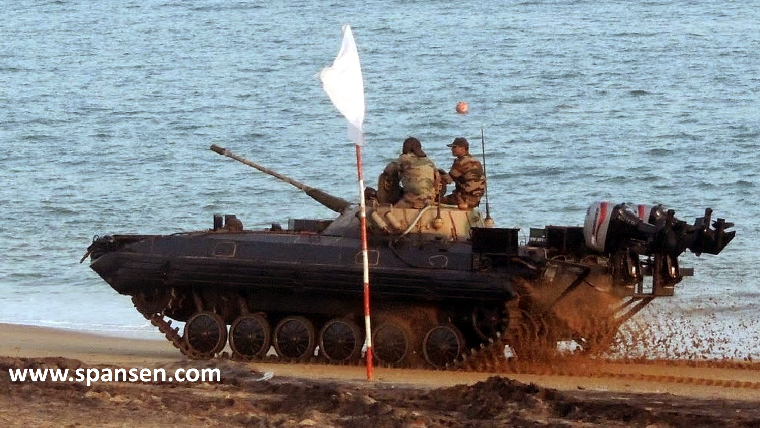 Indian Army BMP-2 ICV - Outboard Motors - 03