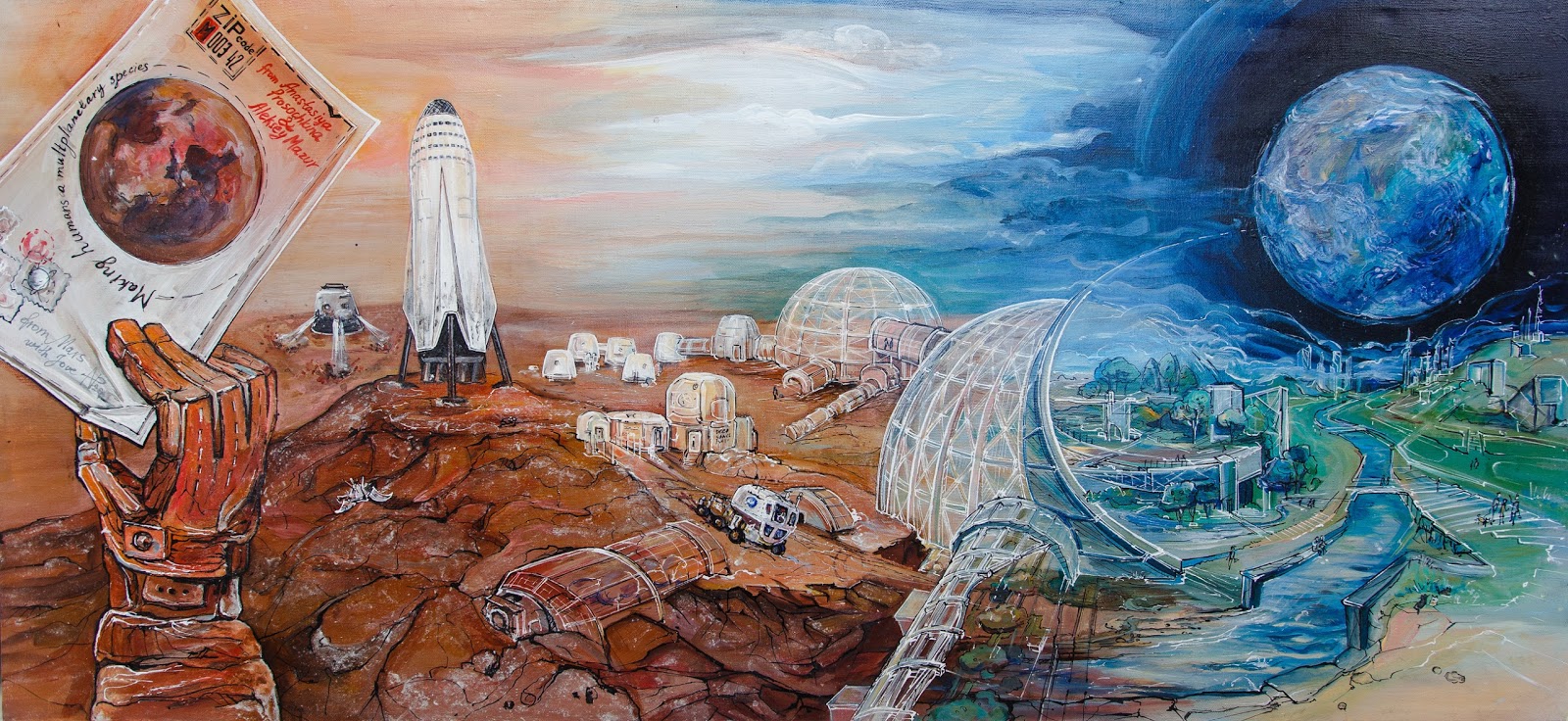 Terraforming Mars by Anastasiya Prosochkina & Aleksey Mazur