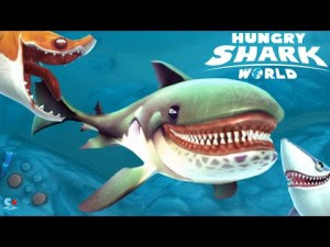 Hungry Shark World MOD APK+DATA Unlimited Money 1.0.4.Terbaru 2016